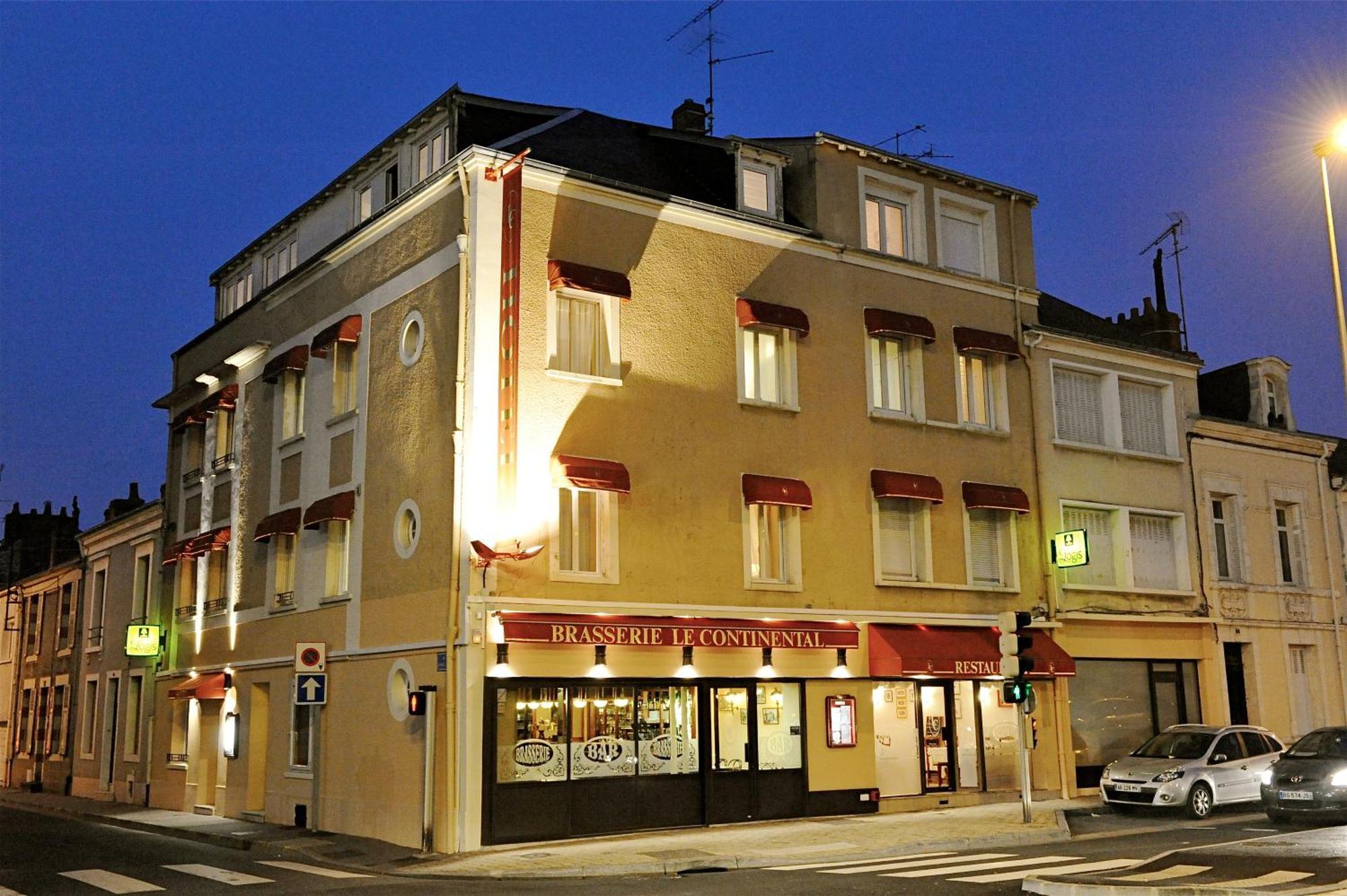 Logis Hotel Le Continental Chateauroux Ngoại thất bức ảnh